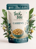 Toss'd Bites W240 Cashews 450g premium whole cashews